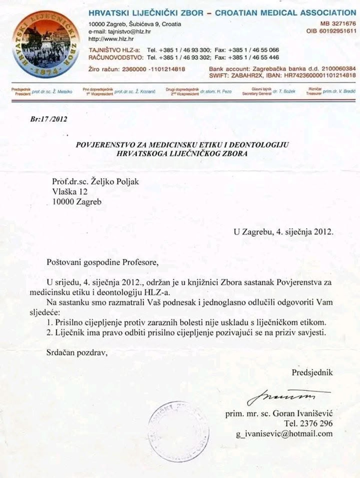 Organizatorica prosvjeda u Splitu tvrdi da liječnici mogu odbiti cijepiti djecu. Odgovor struke govori drukčije