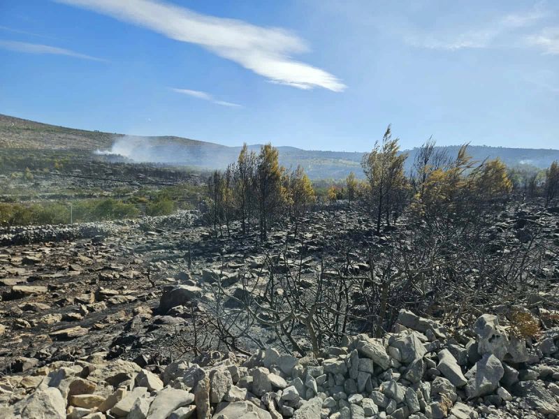 Tužni prizori na Braču, evo 'svježih' fotografija