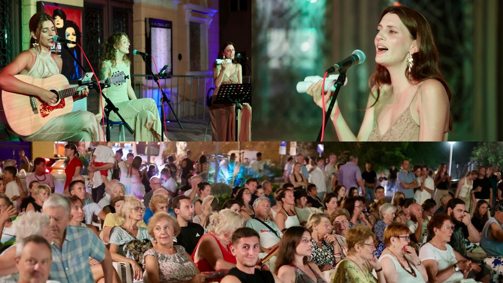 FOTO/VIDEO Spli'ski litnji koluri: Publiku je večeras zabavljao Amber Acoustic