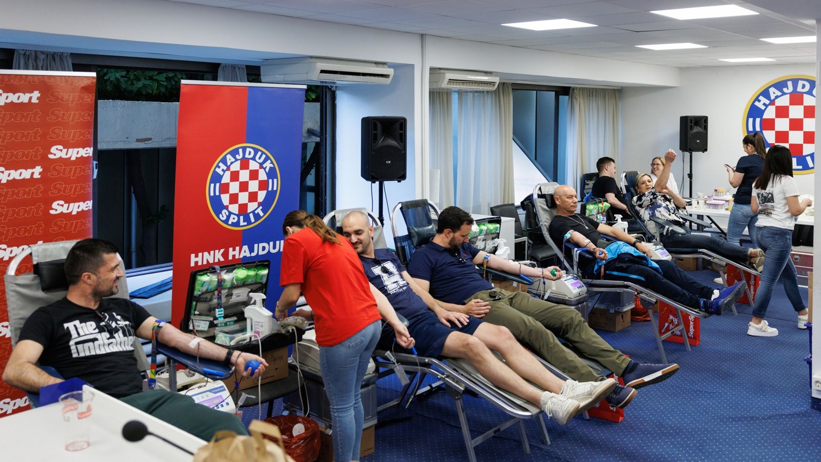 Sportski novinari '4N' organiziraju akciju darivanja krvi na Poljudu