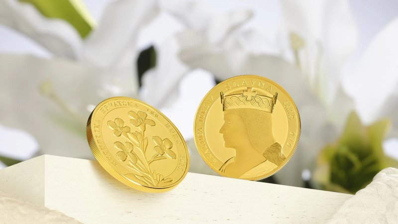 Zlatnik 'Kraljica Jelena Slavna' 1 unca