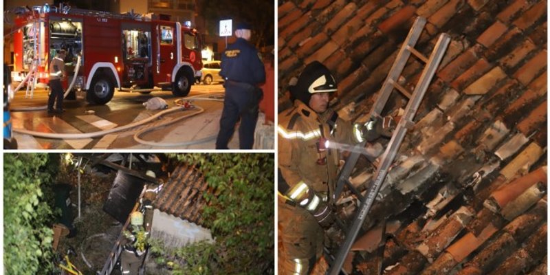 FOTO/VIDEO: VELIKI POŽAR NA VELEBITSKOJ Gori prizemnica, vatrogasci su na terenu