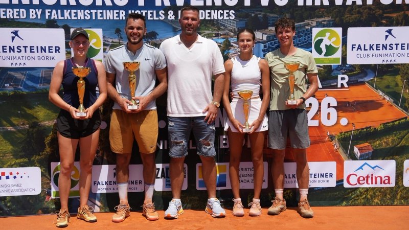 TENIS Poznati finalisti seniorskog pojedinačnog prvenstva Hrvatske u Zadru