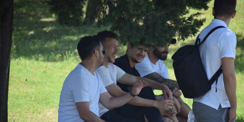 Hrvatski reprezentativac u društvu Livaje i Jurića gledao juniore Hajduka