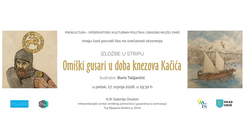 Omiški gusari kakve dosad još niste upoznali: Otvorenje jedinstvene strip-izložbe