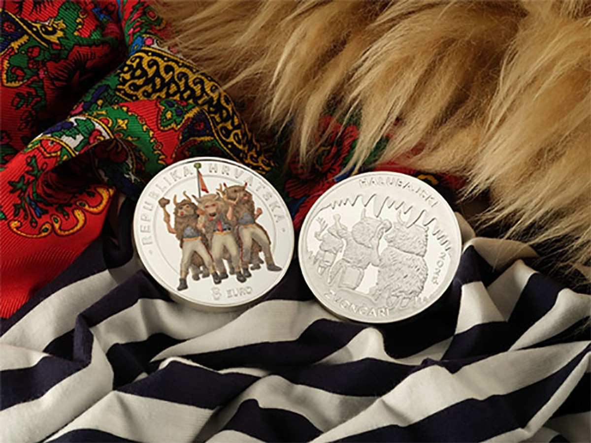 Novo izdanje Hrvatske kovnice novca: Halubajski zvončari u zlatu i srebru
