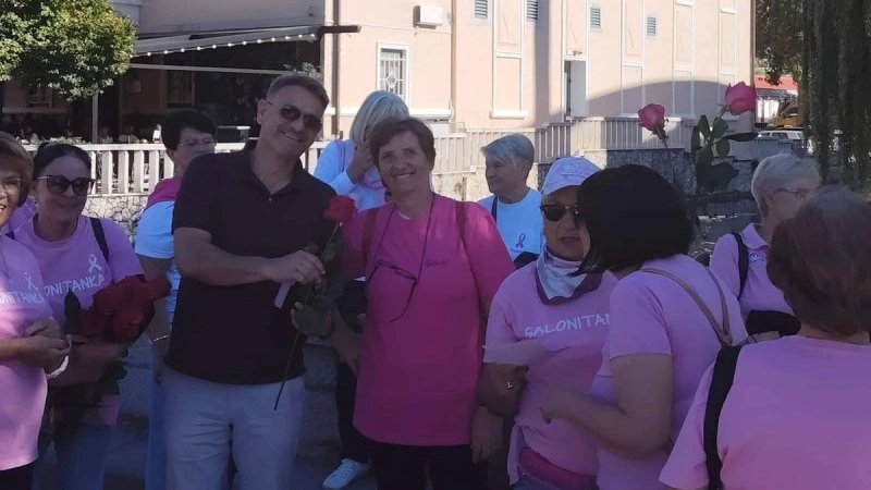 Gradonačelnik Solina obećao podršku ženama oboljelima od raka: 'Nisam se došao samo slikati'