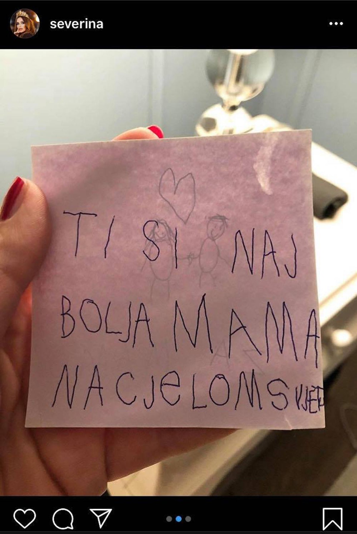 Severina na Instagramu objavila emotivno pismo sinu: 'Robyne moj, tvoj Batman te čeka'
