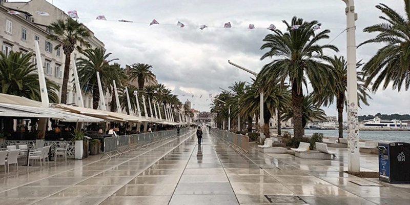 VREMENSKA PROGNOZA ZA DALMACIJU Oblačno s kišom