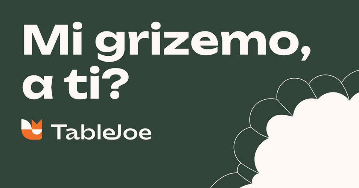 NOVA PLATFORMA ZA REZERVIRANJE STOLOVA Table Joe - jednostavnije za restorane, bolje za goste