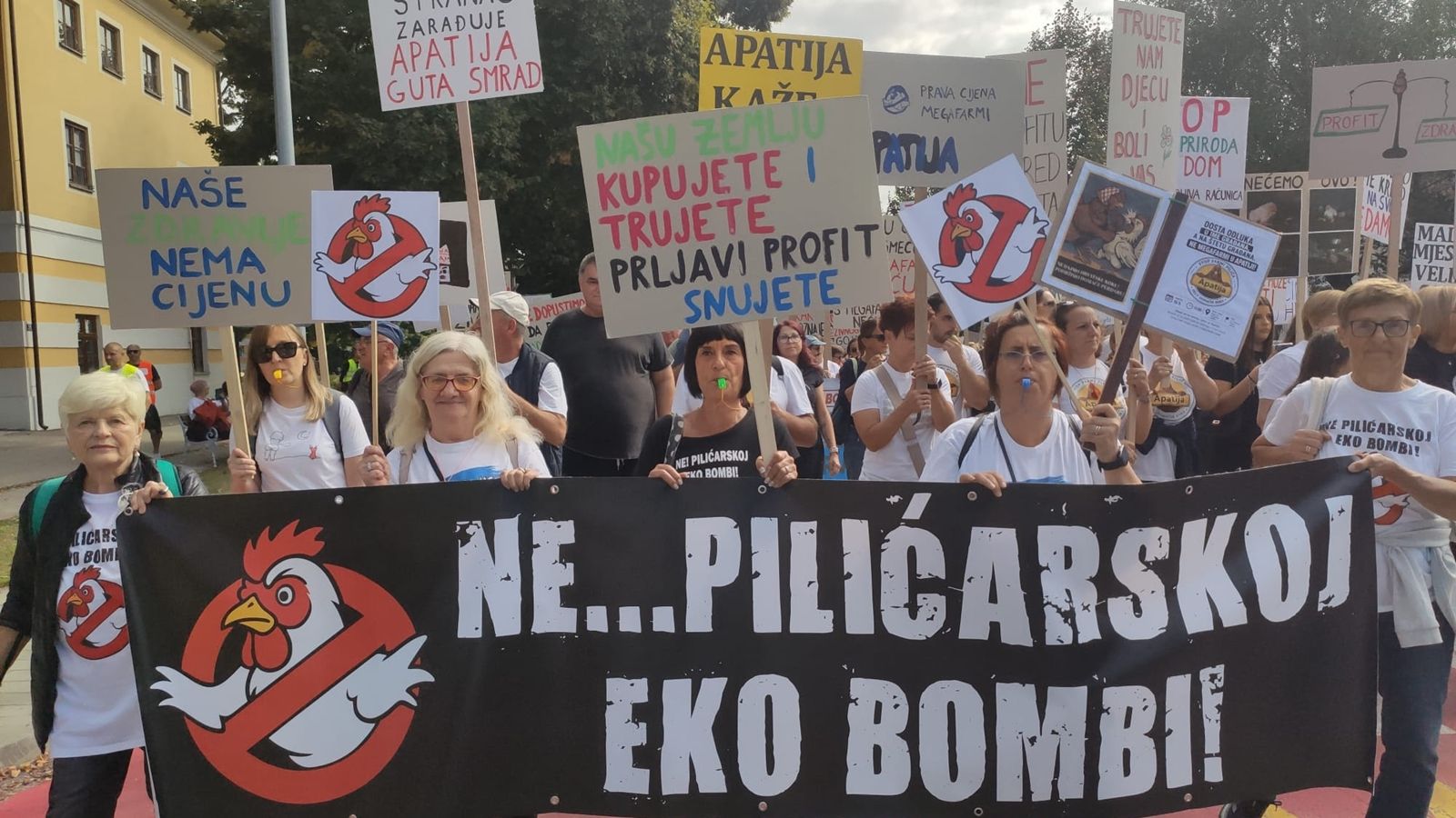 Održan još jedan prosvjed protiv megafarmi