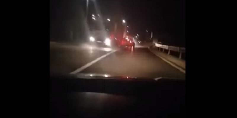 ZASTRAŠUJUĆA SNIMKA Pijani vozač za dlaku izbjegao tragediju