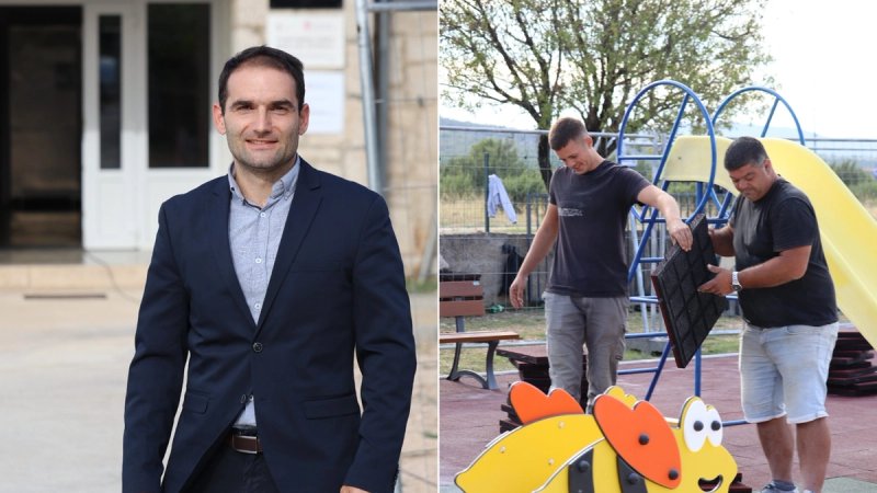 U Radoniću pri kraju uređenje dječjeg igrališta 