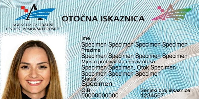 Jednostavnije do otočne iskaznice za vozila i djecu