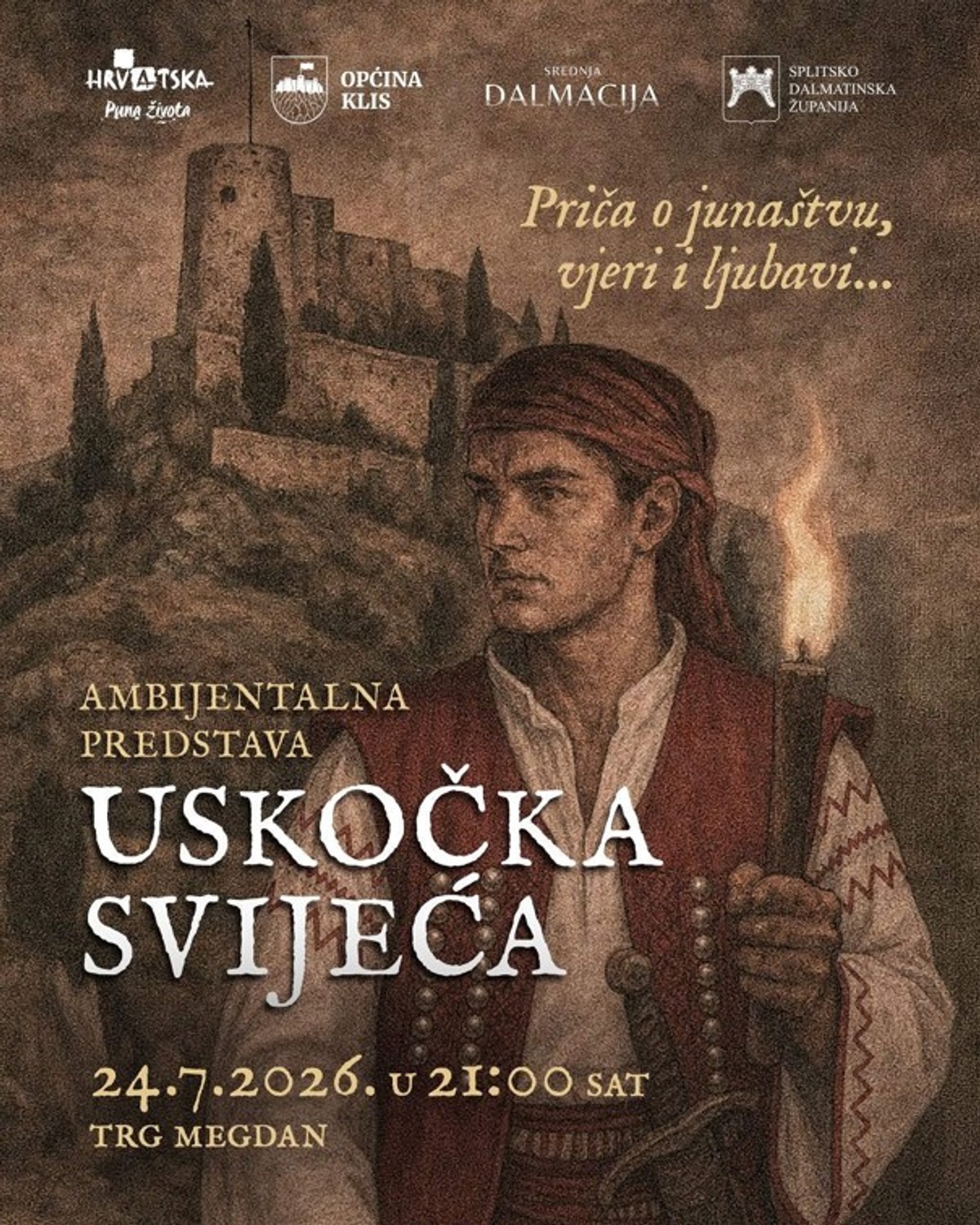 USKOČKI BOJ ZA KLIS Povijesni spektakl ovoga vikenda na Tvrđavi!
