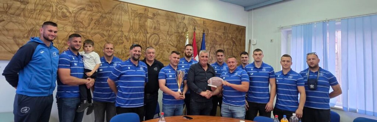 Gradonačelnik Bulj primio sinjske ragbijaše povodom osvajanja Kupa Hrvatske