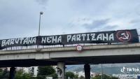 VIDEO KOJI SE DIJELI Snimka postavljanja poruke na Barutani uz prigodnu pjesmu