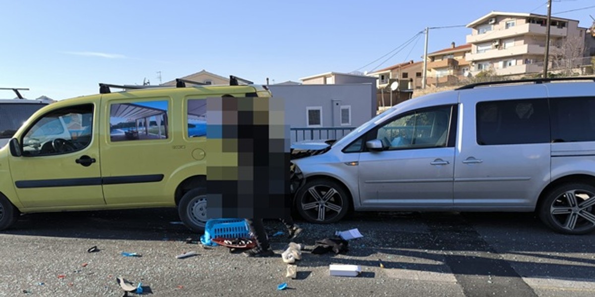 Lančani sudar kraj trgovačkog centra Mall of Split