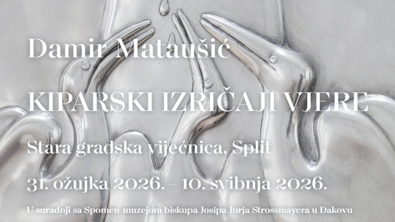 STARA GRADSKA VIJEĆNICA Otvora se izložba ‘Kiparski izričaji vjere’ Damira Mataušića