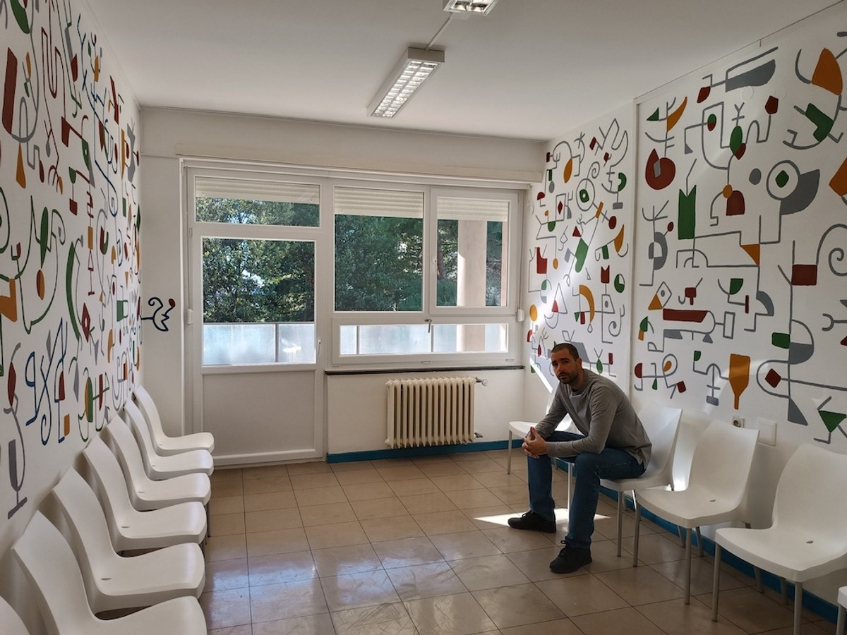  Joško Buljanović oslikao je prostore dječje i adolescentske psihijatrije Klinike za psihijatriju KBC-a Split