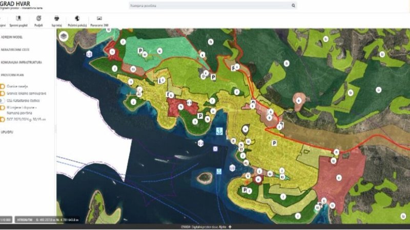 Hvar dobio Web GIS preglednik