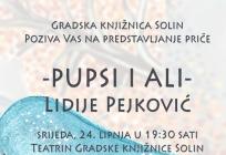 'Pupsi i Ali' dolijeću u Teatrin Gradske knjižnice Solin