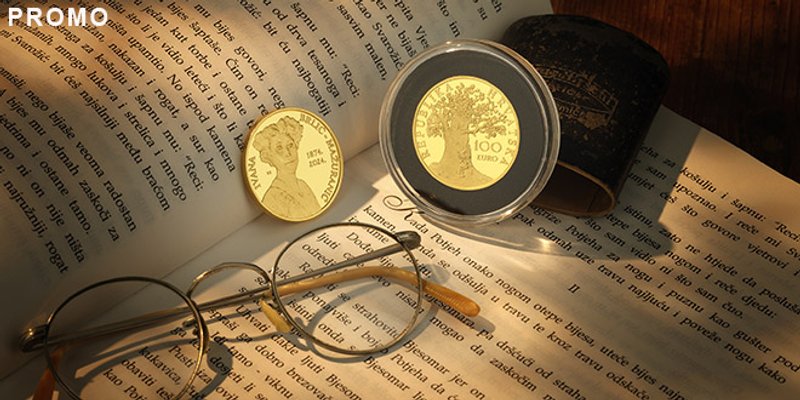 Prije 150 godina rođena je Ivana Brlić-Mažuranić: Numizmatičke kovanice slave njezin lik i djelo