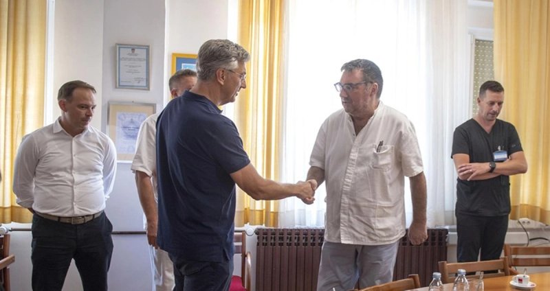 Zahvala djelatnicima KBC-a Split na brzom i predanom zbrinjavanju stradalih u omiškom požaru