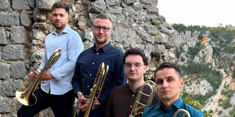 Imotski kvartet trombona u podrumima Dioklecijanove palače
