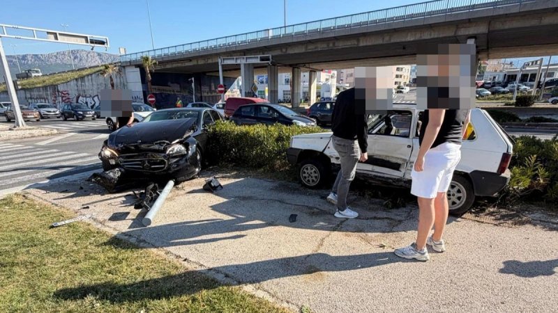 Sudar u Splitu, jedna osoba ozlijeđena