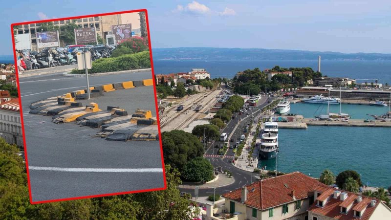 DOTRAJALO PRIVREMENO RJEŠENJE Rotor u splitskoj trajektnoj luci gotovo je potpuno uništen