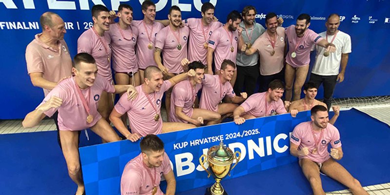Jug po sedamnaesti put osvojio Hrvatski kup, u finalu su svladali Jadran