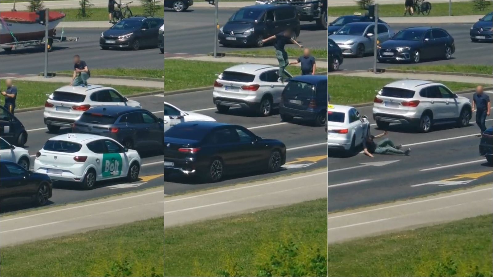 INCIDENT U ZAGREBU Muškarac skakao po autima, intervenirala policija