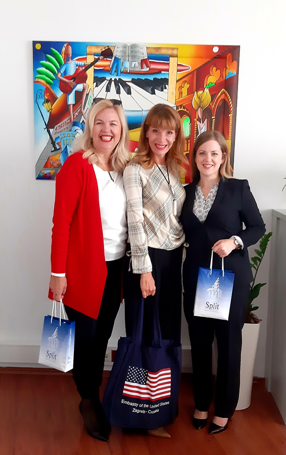 SASTANAK U TURISTIČKOJ ZAJEDNICI Razmjena iskustava s ciljem poboljšanja uvjeta boravka američkih turista u Splitu