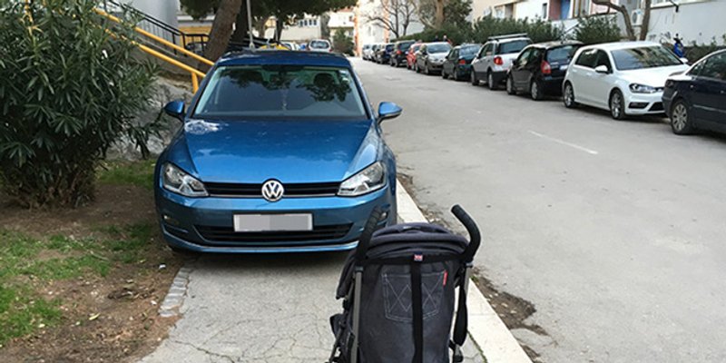 Splićani, evo što napraviti kada vidite nepropisno parkirano vozilo