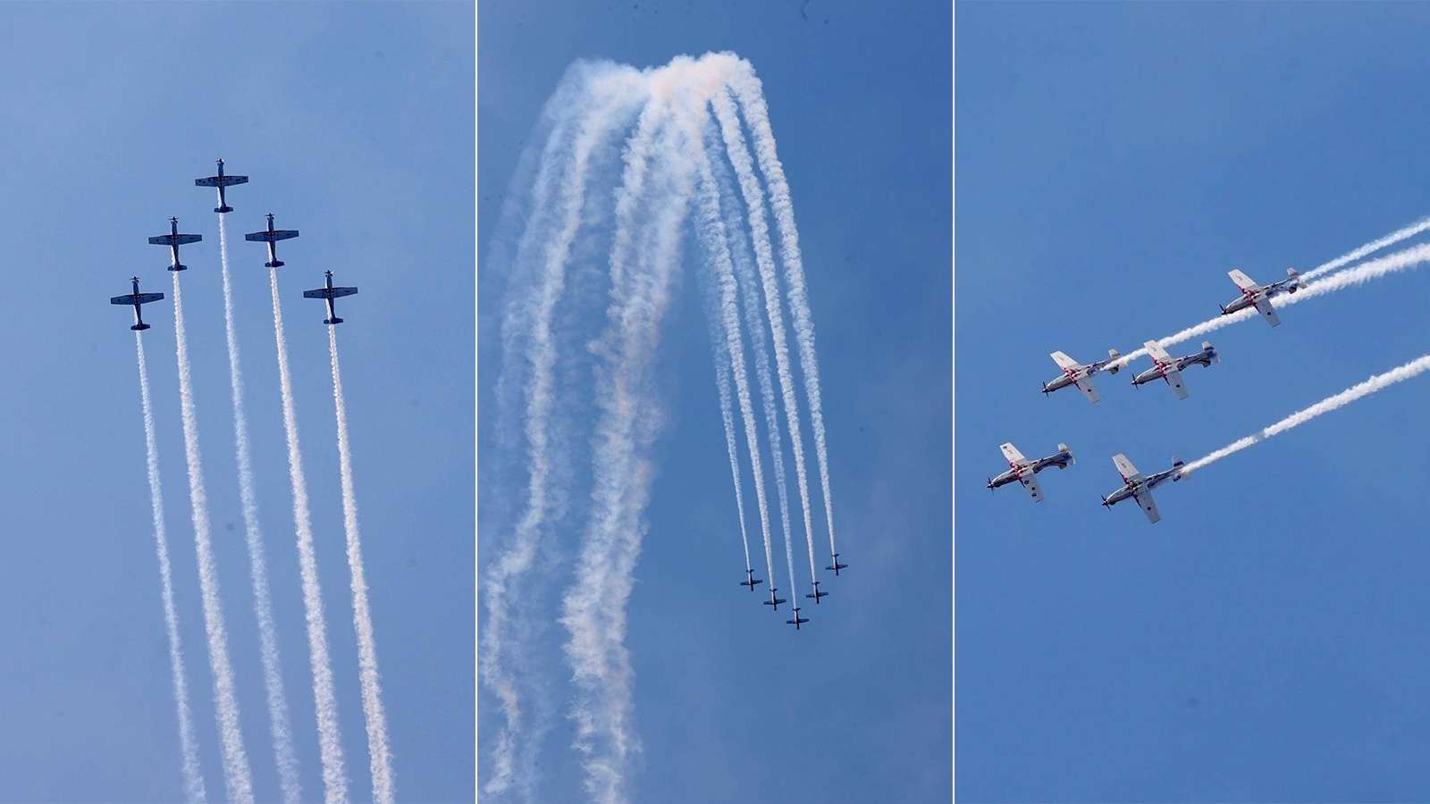 FOTO Krila Oluje ponovno oduševila Knin: Pogledajte spektakularne prizore s neba