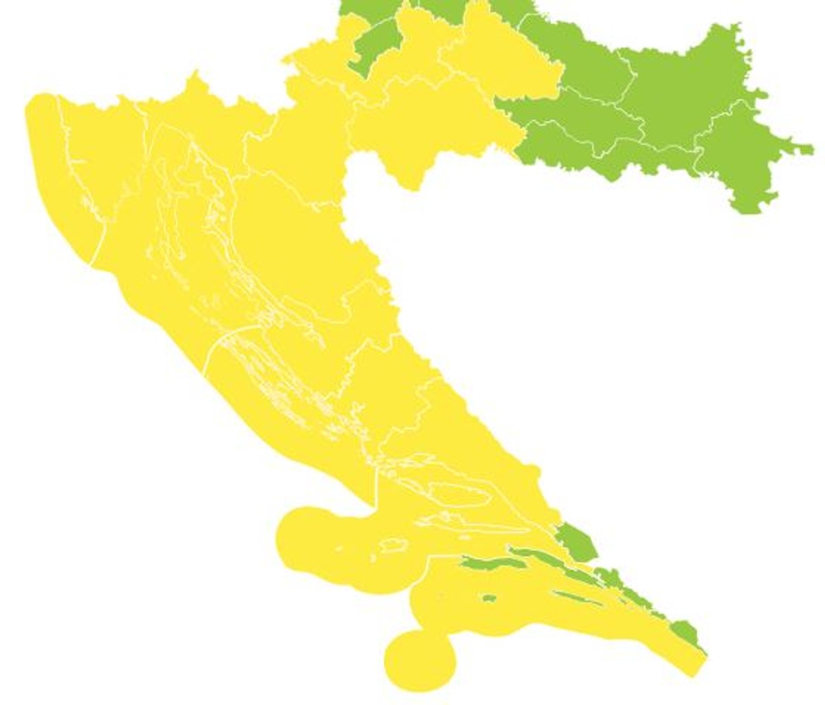 Evo kakvo nas vrijeme sutra čeka