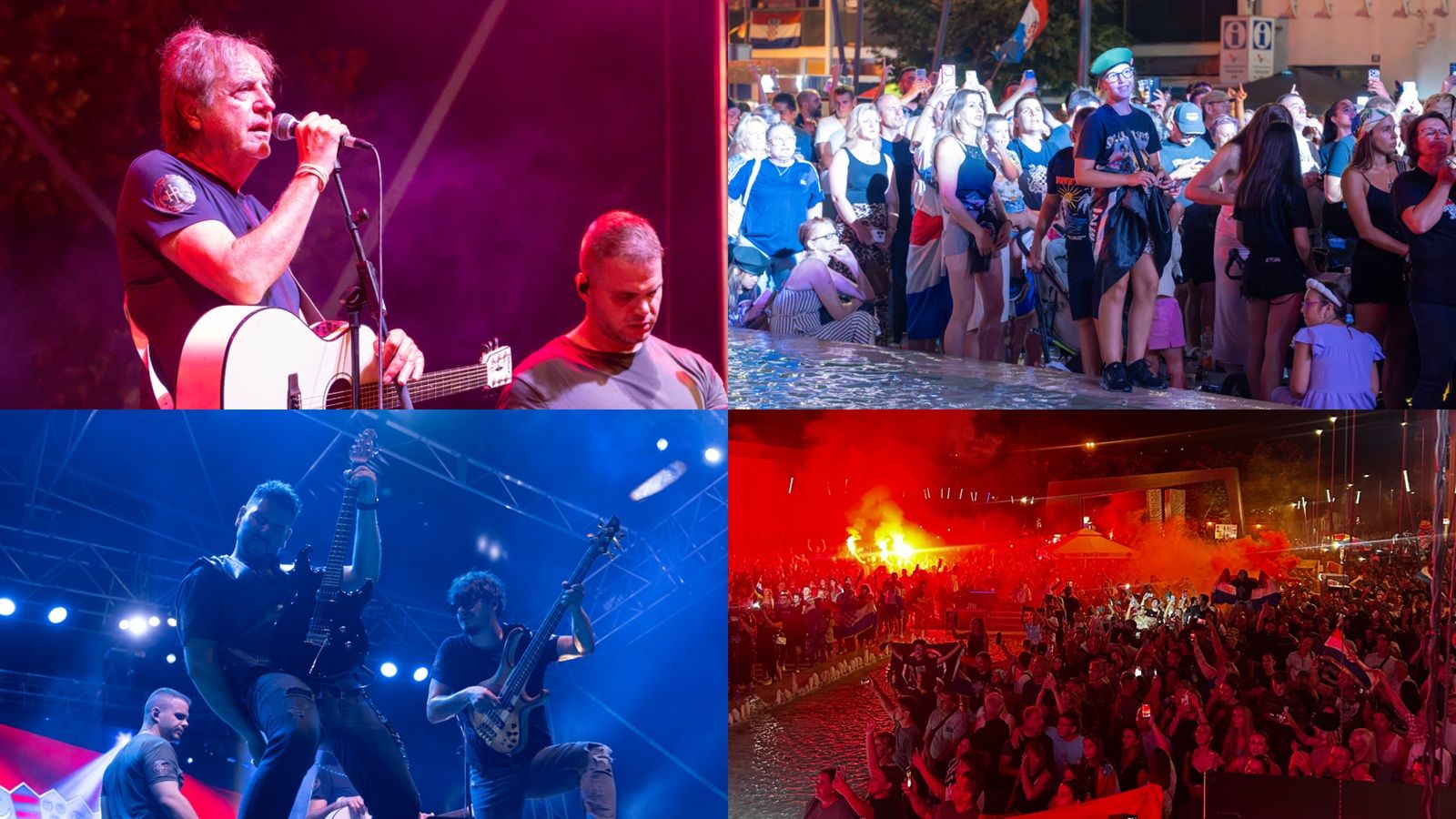 FOTO/VIDEO Hrvatske ruže u Kninu održale koncert za pamćenje