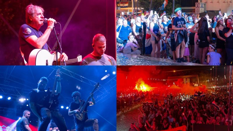 FOTO/VIDEO Hrvatske ruže u Kninu održale koncert za pamćenje