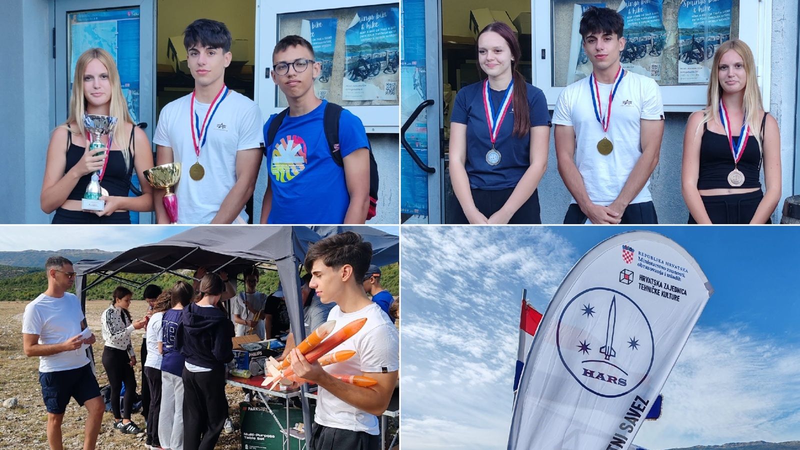 Splitski učenici među najboljima na 25. Otvorenom prvenstvu Dalmacije u raketnom modelarstvu