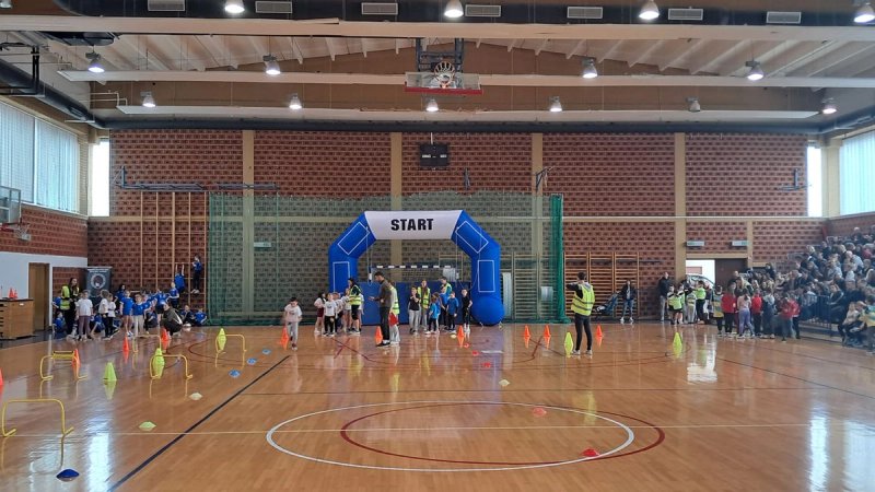 Dvorana puna radosti, Kids Athletics u Biograd doveo 130 najmlađih atletičara