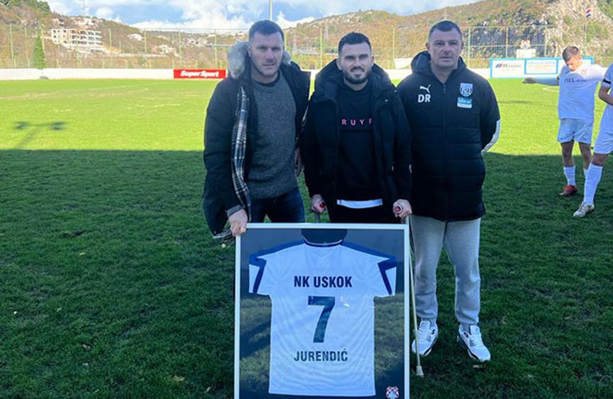 S DALMATINSKIH TERENA: Odigrao je preko 200 utakmica u 1. HNL, a danas se oprostio od nogometa