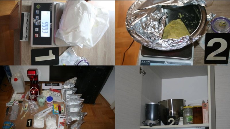 OSIJEK: 'Pao' s dva kilograma amfetamina i pola kila paste konoplje