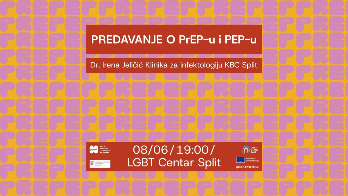 PrEP i PEP BEZ MISTERIJA Stručnjakinja pruža informacije o suvremenoj prevenciji HIV infekcije u Splitu