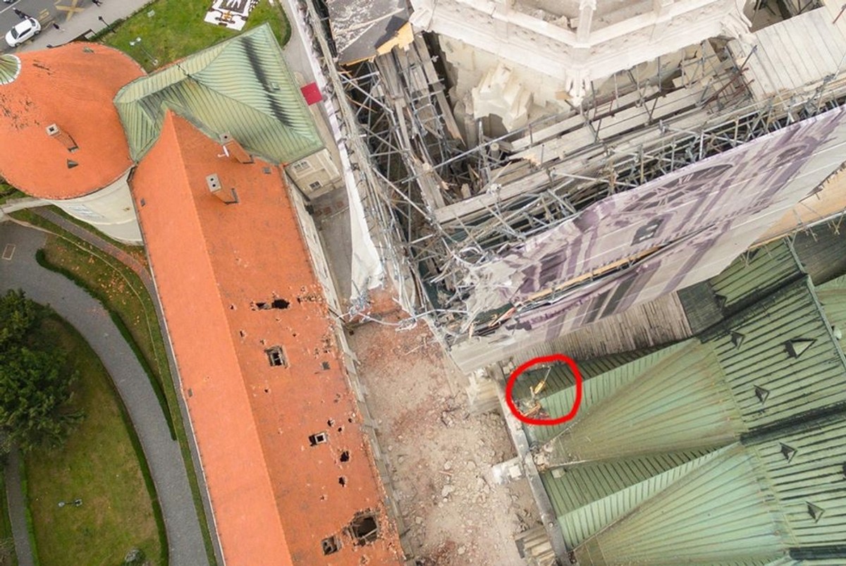 Zagrebačkla katedrala | Foto: Cro Drone