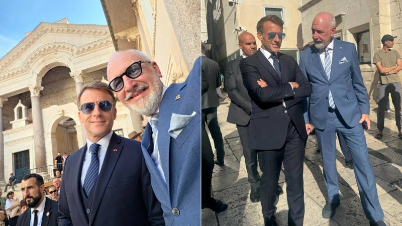 Macron mi je rekao: 'Blago vam se di lipo živite'