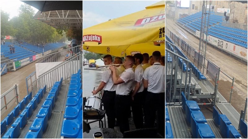 VIDEO: U SINJU LILO KAO IZ KABLA Bara kasnila pola sata