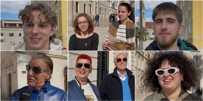 VIDEO IZ SPLITA Čega se odričete u korizmi? 'Kruha, poroka, pa čak i žena!'
