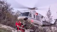 VIDEO Pogledajte snimku spašavanja paraglajdera koji je jučer pao ispod brda Medviđak