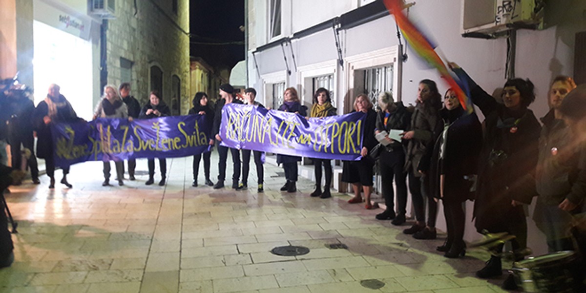 NOĆNI MARŠ Mirjana Kučer: Prestanite biti advokati djece negirajući pravo i slobodu ženi!